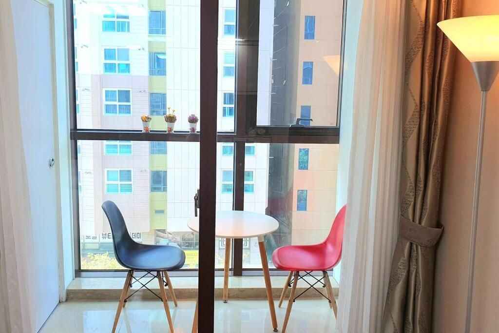 Haeundai Beach 1 Cho Apartment Пусан Екстериор снимка